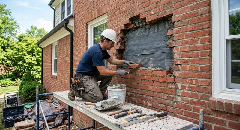 Brick Flatwork Repair in Fairview, NC