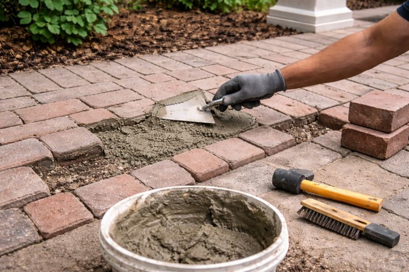 Brick Flatwork Repair in Tryon, NC