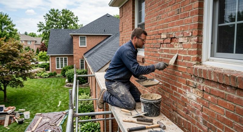 Brick Masonry Repair in Hendersonville, NC
