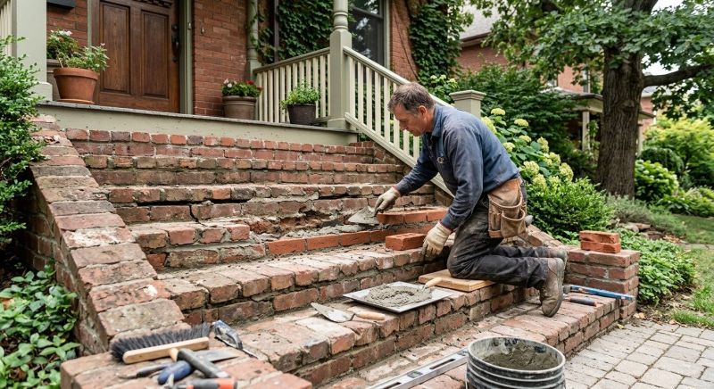 Brick Repair in Leicester, NC