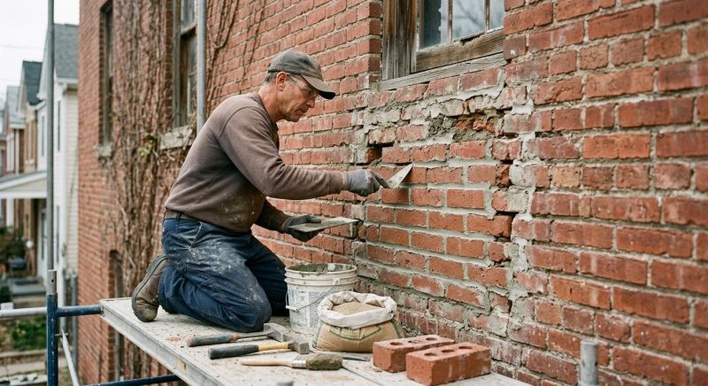Brick Repair in Mill Spring, NC