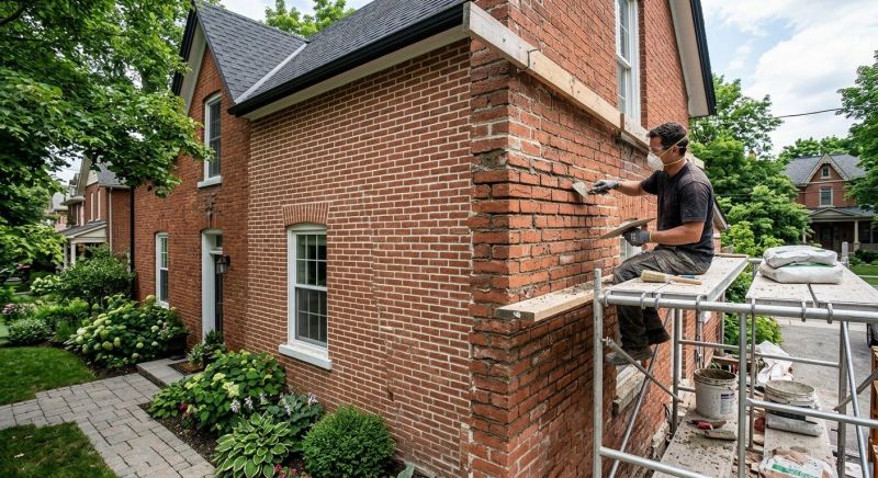 Brick Restoration in Flat Rock, NC