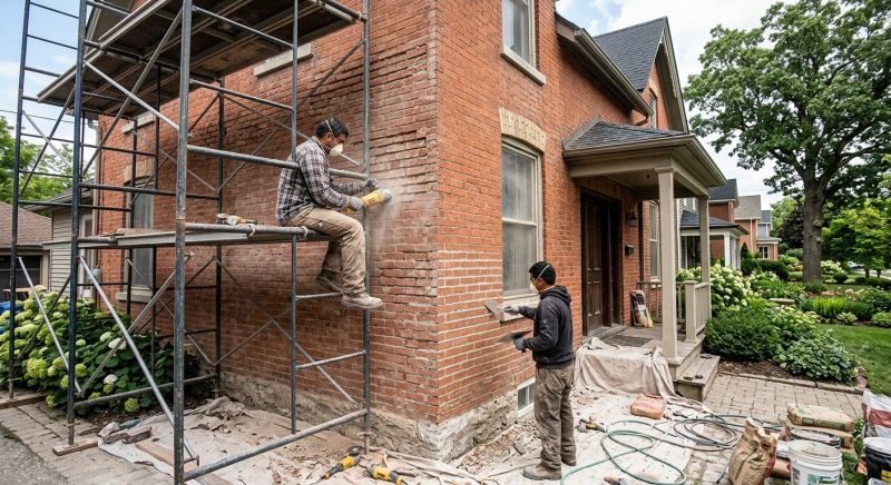 Brick Restoration in Hendersonville, NC