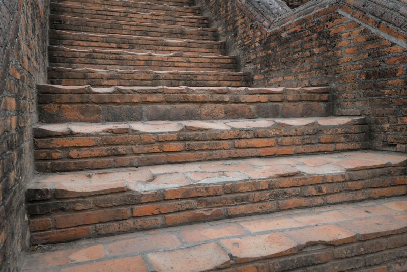 Brick Steps Repair in Hendersonville, NC