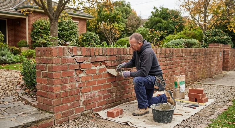 Brick Wall Repair in Flat Rock, NC