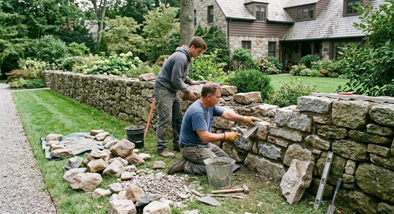 Retaining Wall Repair in Zirconia, NC