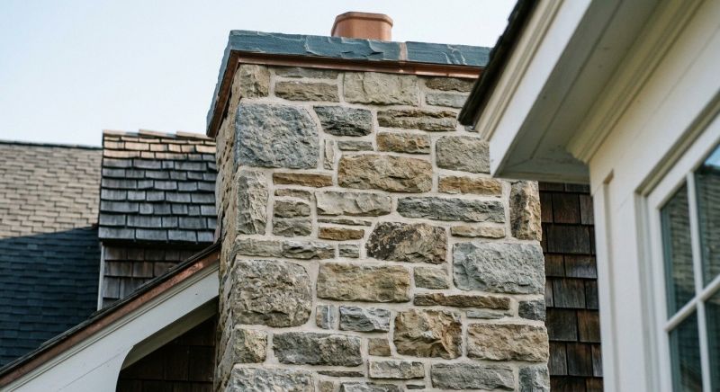Stone Chimney Installation in Columbus, NC