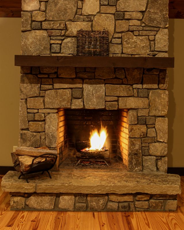 Stone Chimney Installation in Flat Rock, NC