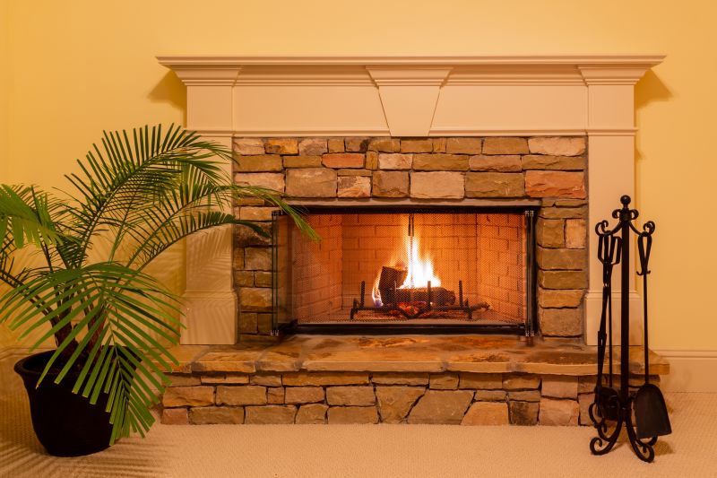 Stone Chimney Installation in Lake Lure, NC