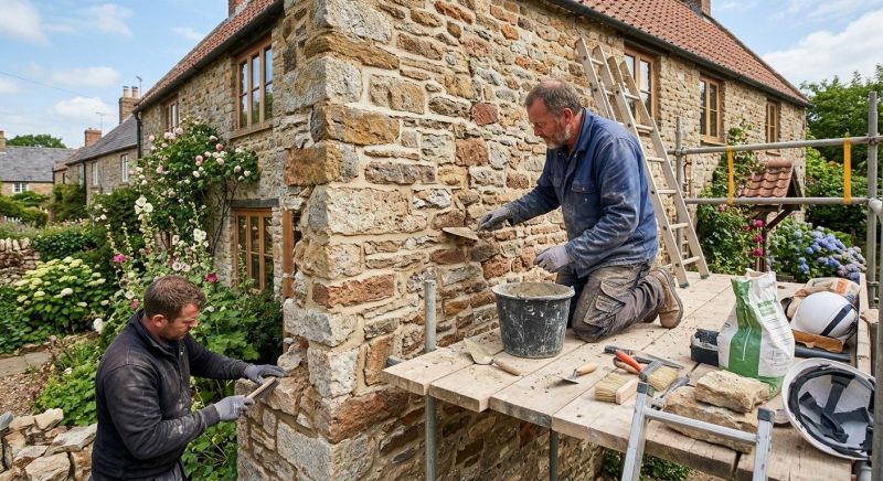 Stone Masonry Repair in Polk County, NC