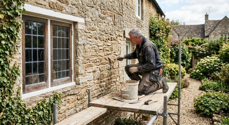 Stone Masonry Repair in Polk County, NC