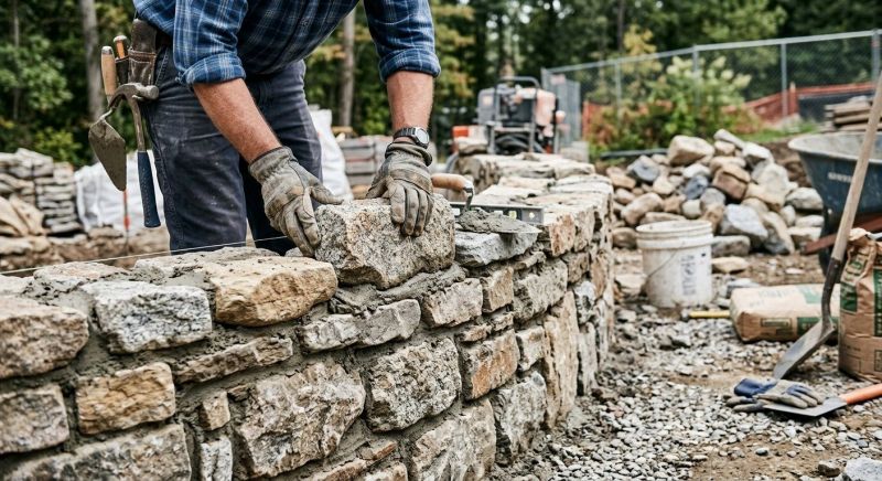 Stonework Installation in Tryon, NC