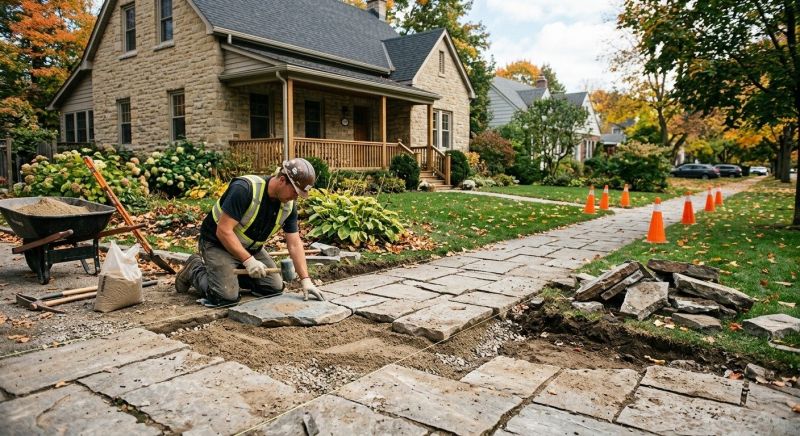 Stonework Repair in Asheville, NC