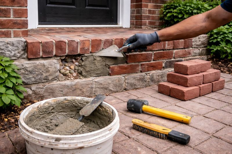 Stonework Repair in Henderson County, NC