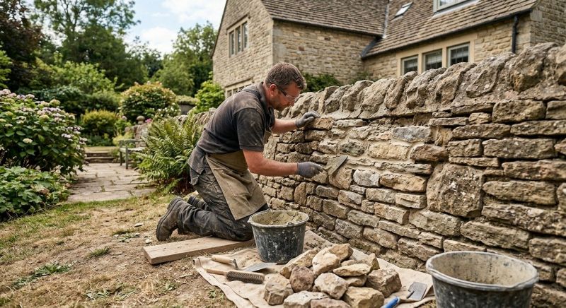 Stonework Repair in Hendersonville, NC