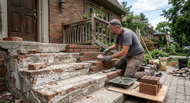 Stonework Repair in Saluda, NC